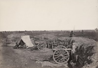 Anciennes fortifications confédérées devant Atlanta - George N. Barnard